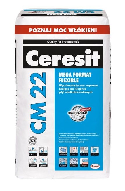 CM 22 -Lepak za keramiku 20kg ceresit
