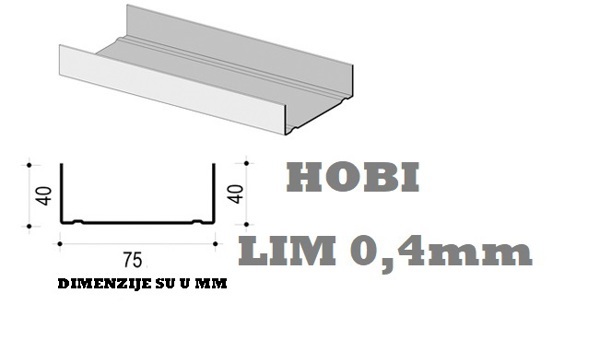 [ 0.4mm ] VAN KLASE UW 75*40 /3.0 m