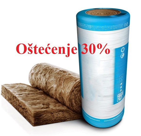 Oštećena MINERALNA VUNA knauf 