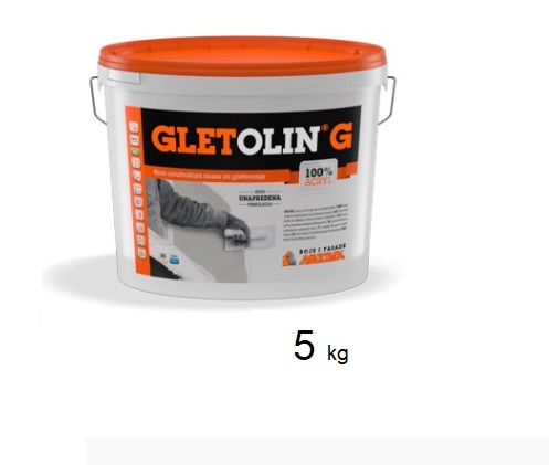 GOTOV GLET Gletolin G gotova glet masa 5 kg