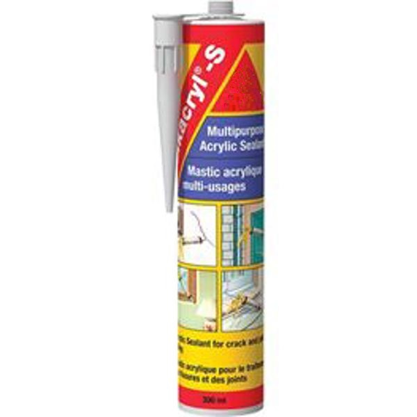 ACRYL-S silikon 108 beli 300ml Akrilni silikon sika