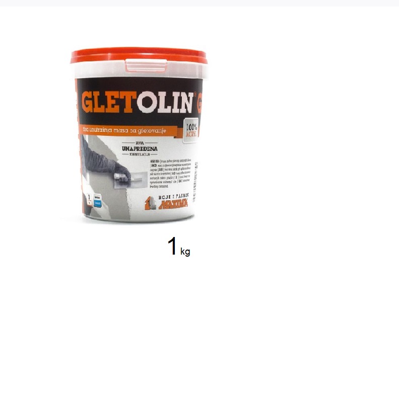 GOTOV GLET Gletolin G gotova glet masa 1 kg