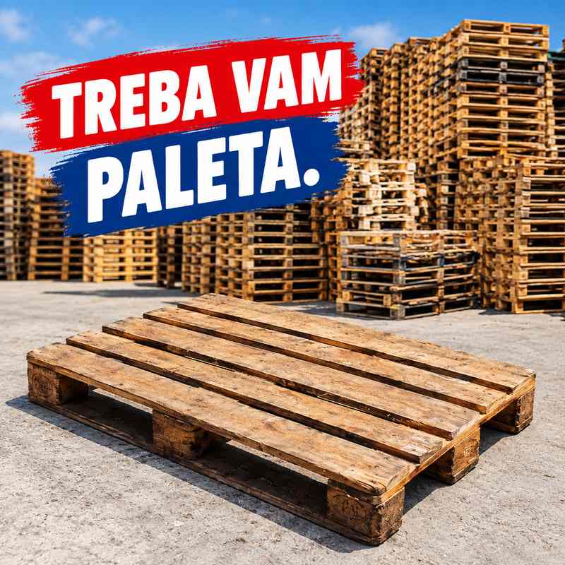 Koriscena paleta polovna paleta  Cena od 500 do 900
